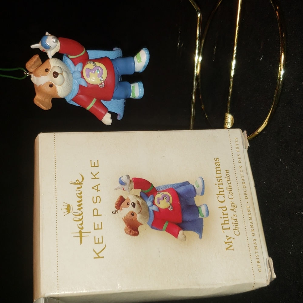 Hallmark Keepsake My Third Christmas Ornament